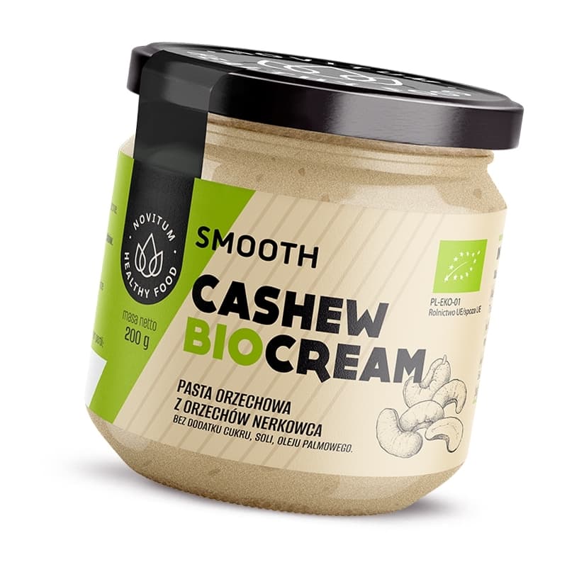 Ekologiczny Krem z Orzechów Nerkowca BIO