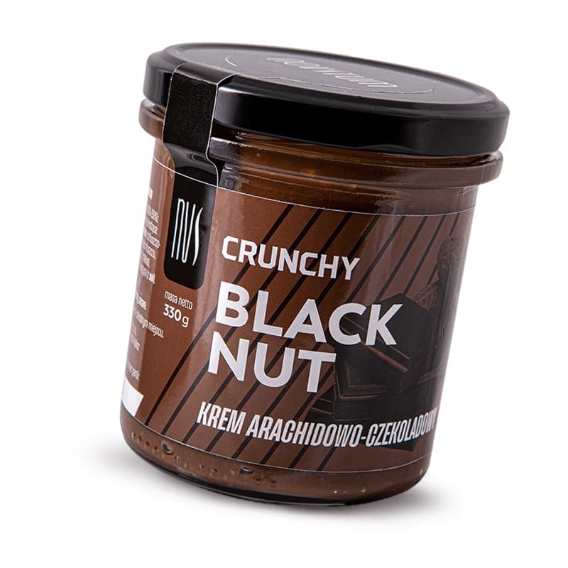 Krem Arachidowo Czekoladowy Black Nut Crunchy