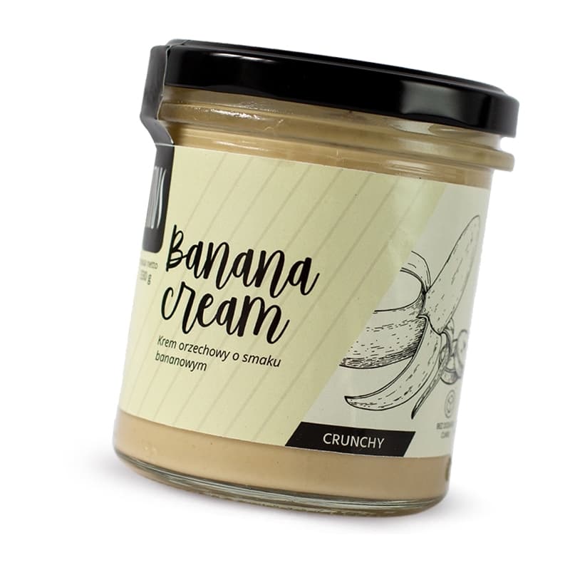 Krem Orzechowy Banana Cream Crunchy