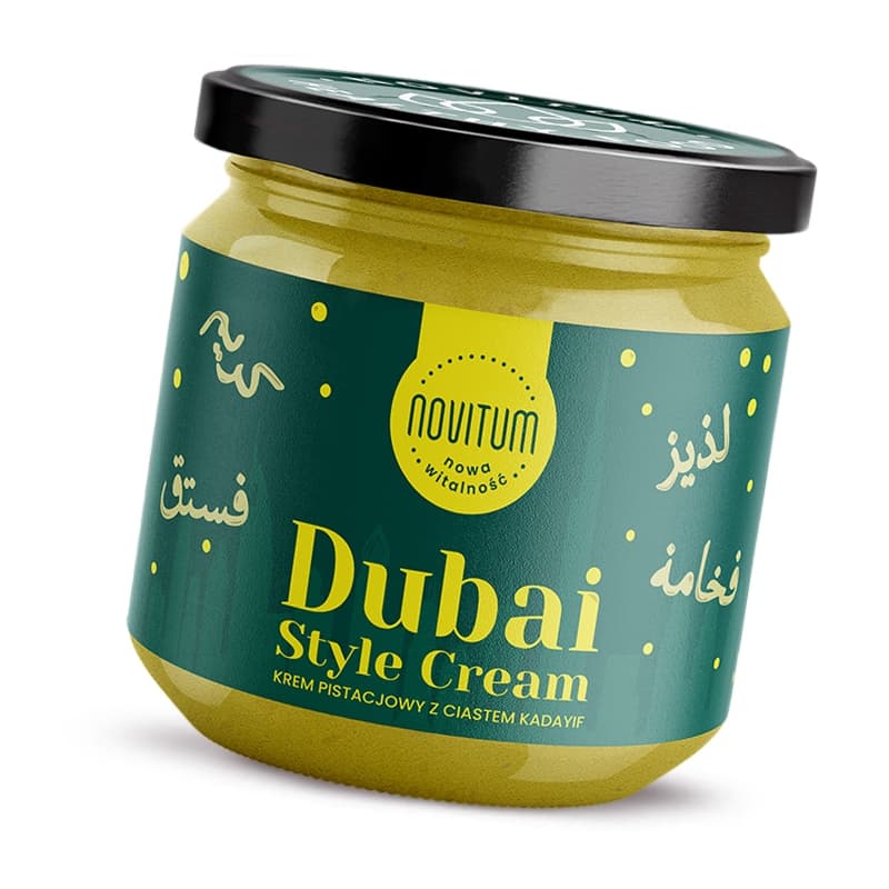 Dubajski krem pistacjowy z ciastem kadayif